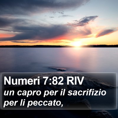 Numeri 7:82 RIV Bible Verse Image