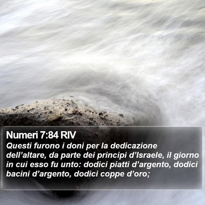 Numeri 7:84 RIV Bible Verse Image