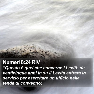 Numeri 8:24 RIV Bible Verse Image