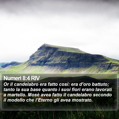 Numeri 8:4 RIV Bible Verse Image