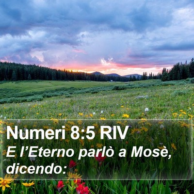 Numeri 8:5 RIV Bible Verse Image