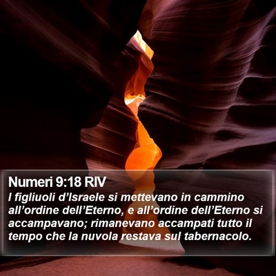 Numeri 9:18 RIV Bible Verse Image
