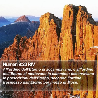 Numeri 9:23 RIV Bible Verse Image