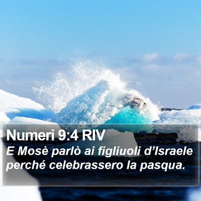 Numeri 9:4 RIV Bible Verse Image