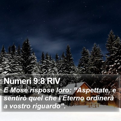 Numeri 9:8 RIV Bible Verse Image
