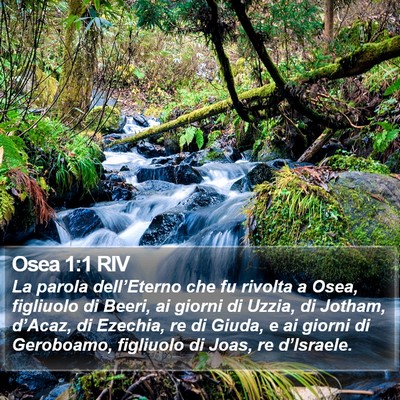 Osea 1:1 RIV Bible Verse Image
