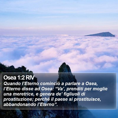 Osea 1:2 RIV Bible Verse Image