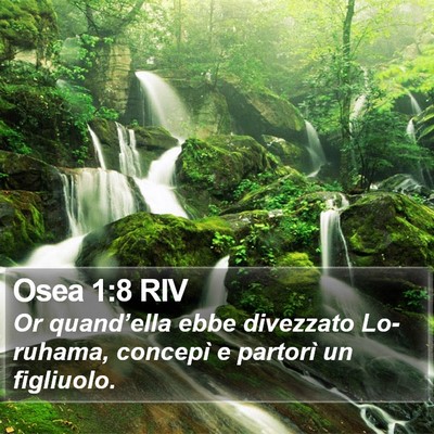 Osea 1:8 RIV Bible Verse Image