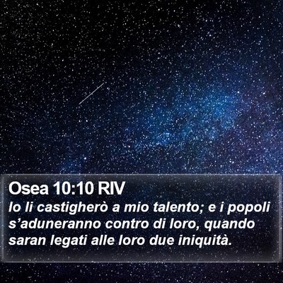 Osea 10:10 RIV Bible Verse Image
