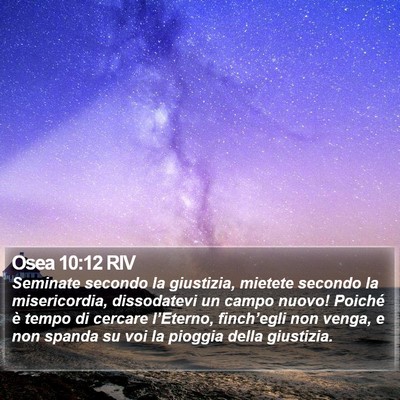 Osea 10:12 RIV Bible Verse Image