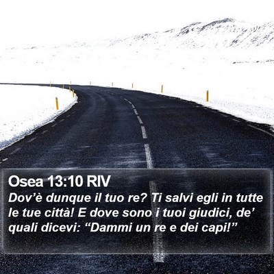 Osea 13:10 RIV Bible Verse Image