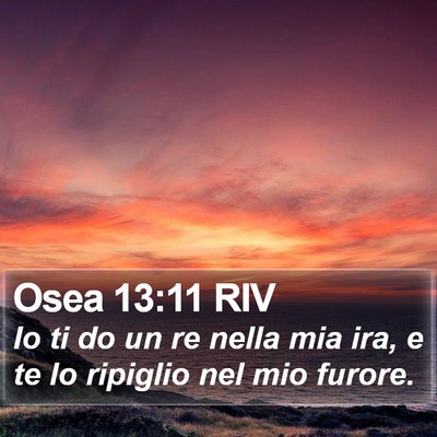 Osea 13:11 RIV Bible Verse Image