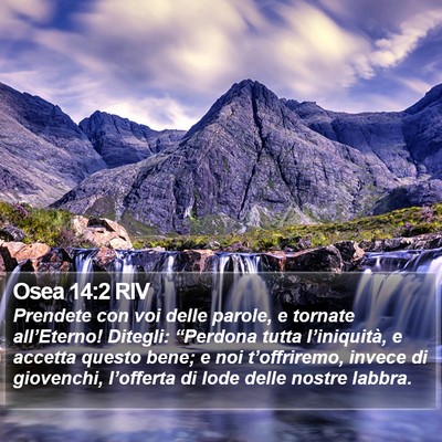 Osea 14:2 RIV Bible Verse Image
