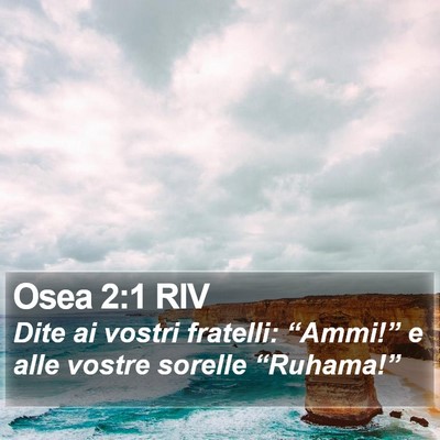Osea 2:1 RIV Bible Verse Image