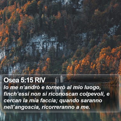 Osea 5:15 RIV Bible Verse Image