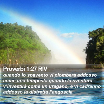 Proverbi 1:27 RIV Bible Verse Image