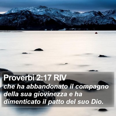 Proverbi 2:17 RIV Bible Verse Image