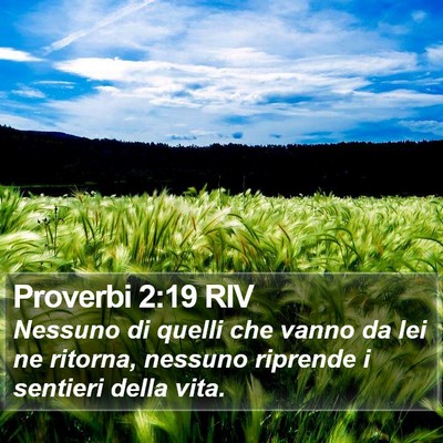 Proverbi 2:19 RIV Bible Verse Image