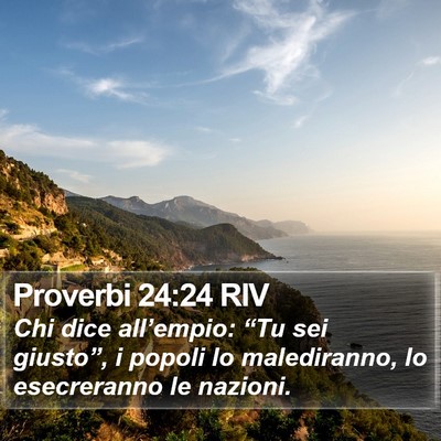 Proverbi 24:24 RIV Bible Verse Image