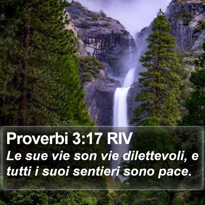 Proverbi 3:17 RIV Bible Verse Image