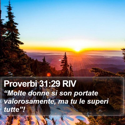 Proverbi 31:29 RIV Bible Verse Image