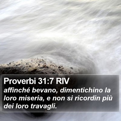 Proverbi 31:7 RIV Bible Verse Image
