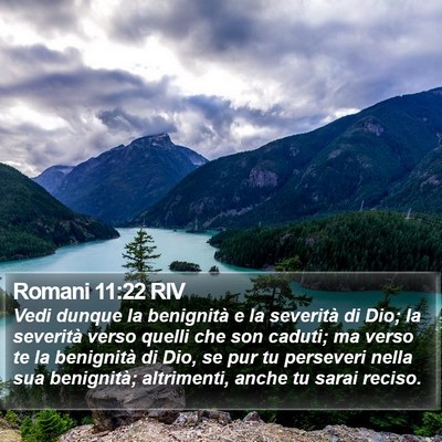 Romani 11:22 RIV Bible Verse Image