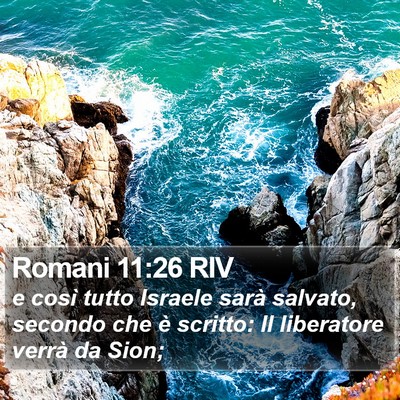 Romani 11:26 RIV Bible Verse Image