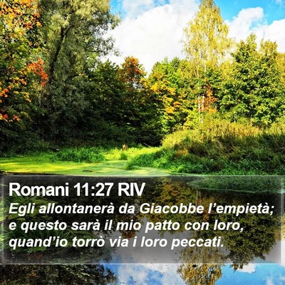 Romani 11:27 RIV Bible Verse Image