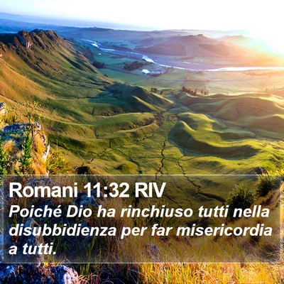 Romani 11:32 RIV Bible Verse Image