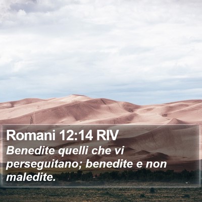 Romani 12:14 RIV Bible Verse Image