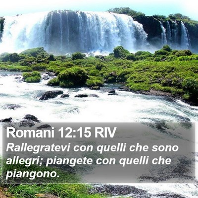 Romani 12:15 RIV Bible Verse Image