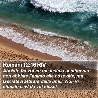Romani 12:16 RIV Bible Verse Image