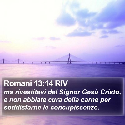 Romani 13:14 RIV Bible Verse Image