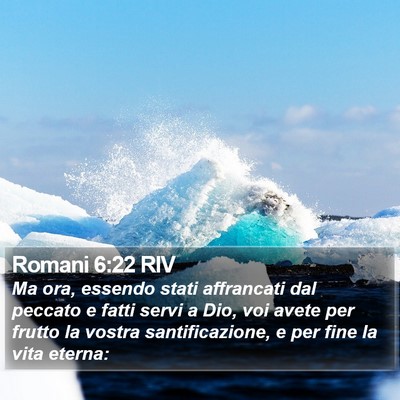 Romani 6:22 RIV Bible Verse Image