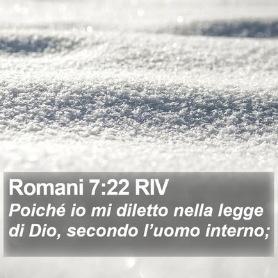 Romani 7:22 RIV Bible Verse Image