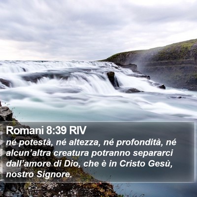 Romani 8:39 RIV Bible Verse Image