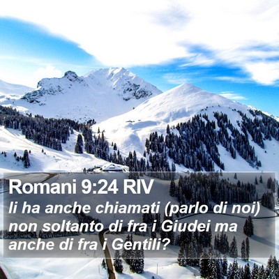 Romani 9:24 RIV Bible Verse Image