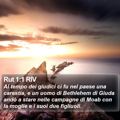 Rut 1:1 RIV Bible Verse Image