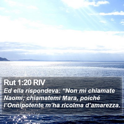 Rut 1:20 RIV Bible Verse Image
