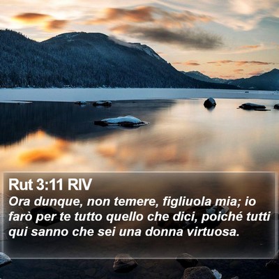 Rut 3:11 RIV Bible Verse Image