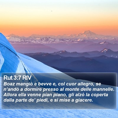 Rut 3:7 RIV Bible Verse Image