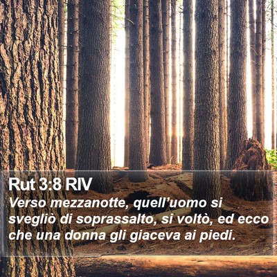 Rut 3:8 RIV Bible Verse Image