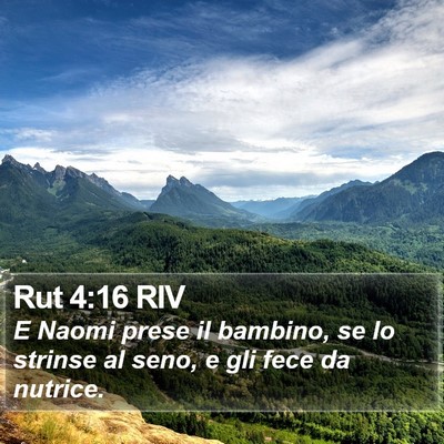 Rut 4:16 RIV Bible Verse Image