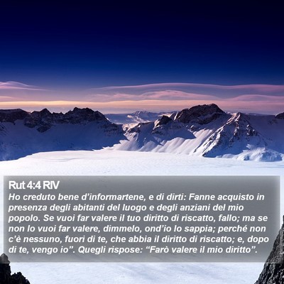 Rut 4:4 RIV Bible Verse Image