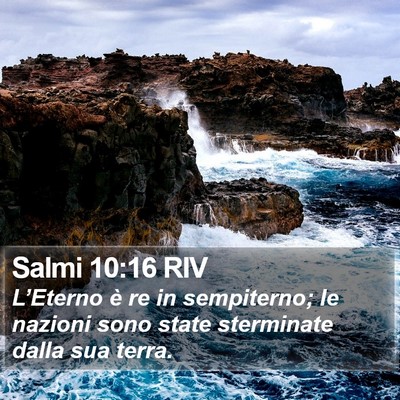 Salmi 10:16 RIV Bible Verse Image