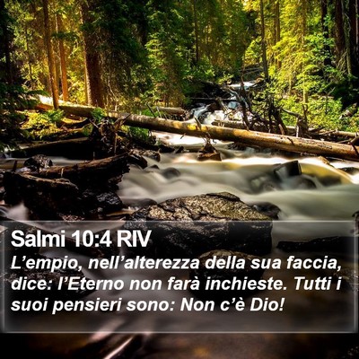 Salmi 10:4 RIV Bible Verse Image