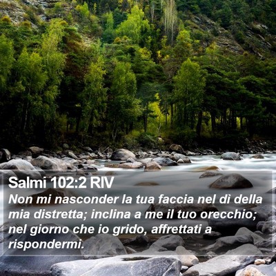 Salmi 102:2 RIV Bible Verse Image