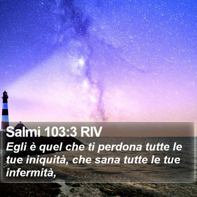 Salmi 103:3 RIV Bible Verse Image