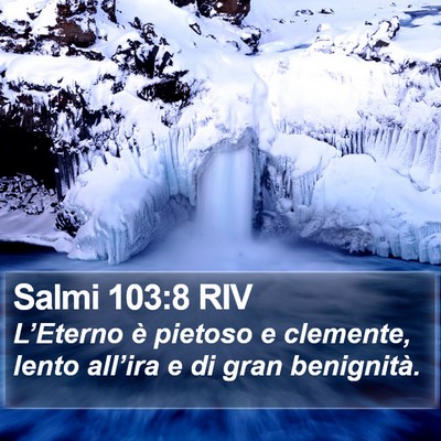 Salmi 103:8 RIV Bible Verse Image